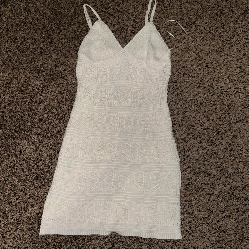 White Olive and Oak knit dress